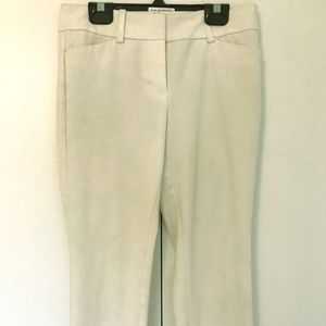 Ann Taylor Signature Winter White Pants